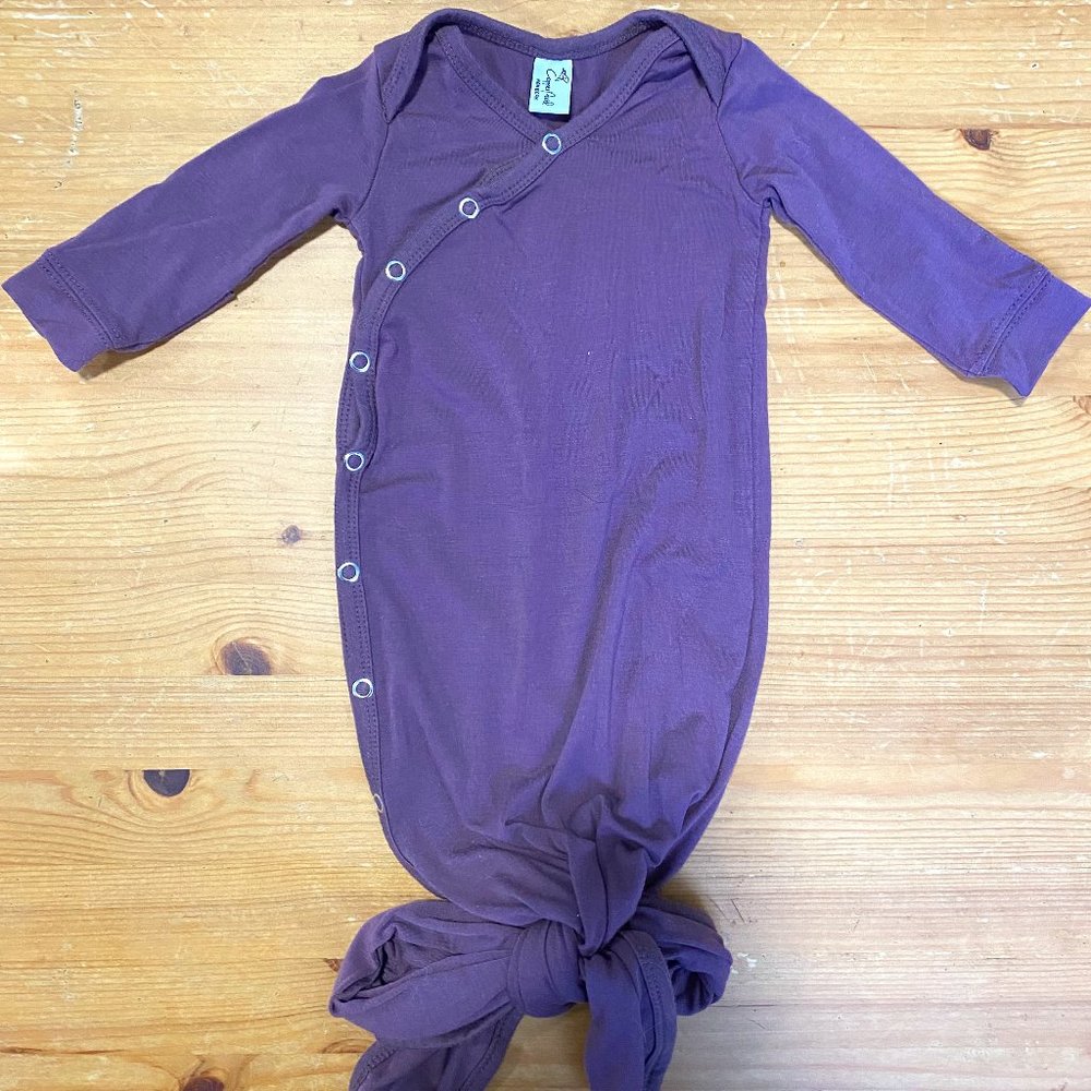 Knotted Gown Copper Pearl New Born
